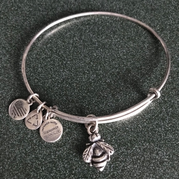 Alex And Ani Expandable Wire Bangle Bracelet - Picture 4 of 16